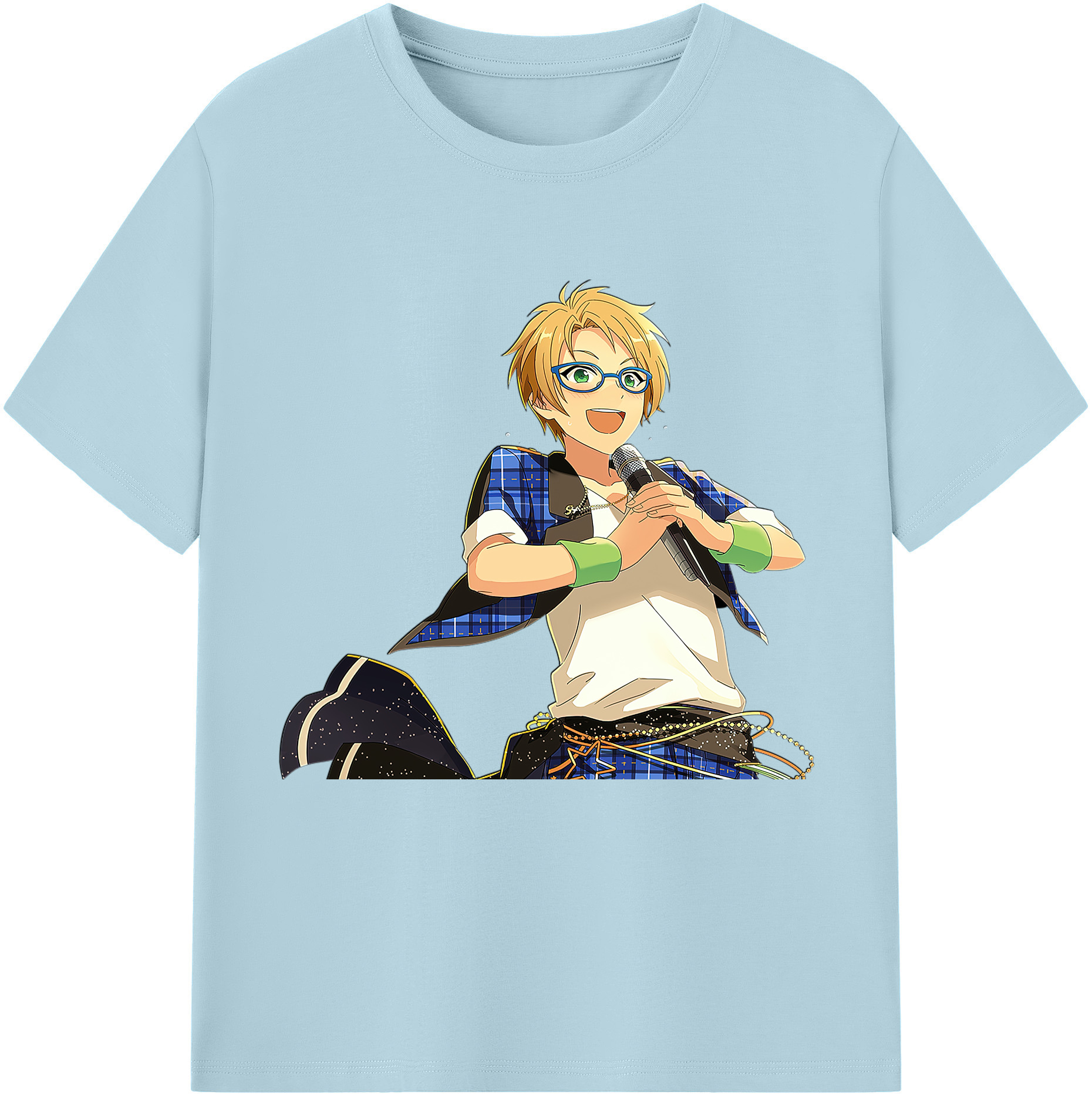 （画像用） あんさんぶるスターズ! Ensemble Stars 綿100％半袖Tシャツ（フロントプリント）